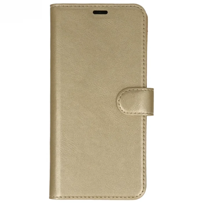 BUĞZ İphone 14 Plus Kılıf Trend S Plus Kapaklı Kılıf - Gold