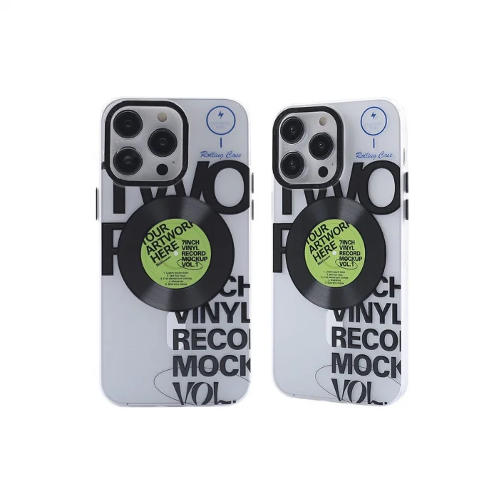 BUĞZ İphone 14 Pro Kılıf Apollo Magneticsafe Desenli Kapak - Apollo Şeffaf - 5