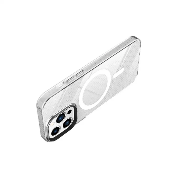 BUĞZ İphone 14 Pro Kılıf Beta Magneticsafe Silikon - Şeffaf