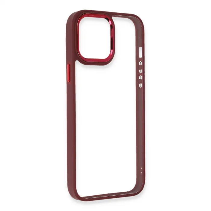 BUĞZ İphone 14 Pro Kılıf Dora Kapak - Kırmızı