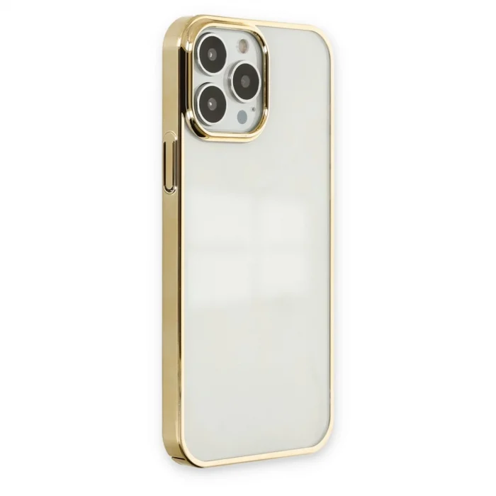 BUĞZ İphone 14 Pro Kılıf Element Silikon - Gold