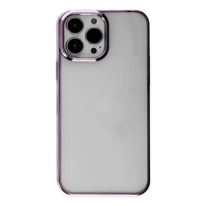 BUĞZ İphone 14 Pro Kılıf Element Silikon - Lila