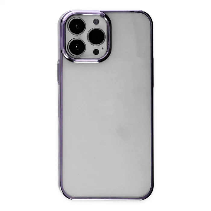 BUĞZ İphone 14 Pro Kılıf Element Silikon - Mor