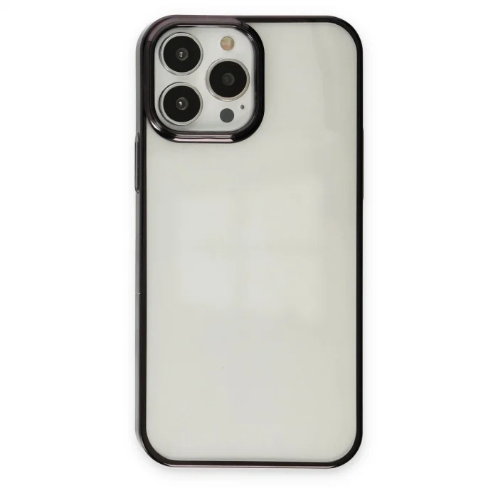 BUĞZ İphone 14 Pro Kılıf Element Silikon - Siyah