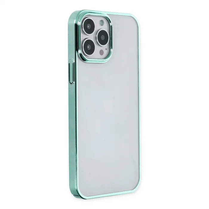 BUĞZ İphone 14 Pro Kılıf Element Silikon - Yeşil