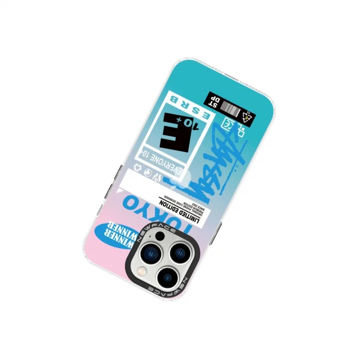 BUĞZ İphone 14 Pro Kılıf Estoril Desenli Kapak - Estoril - 1