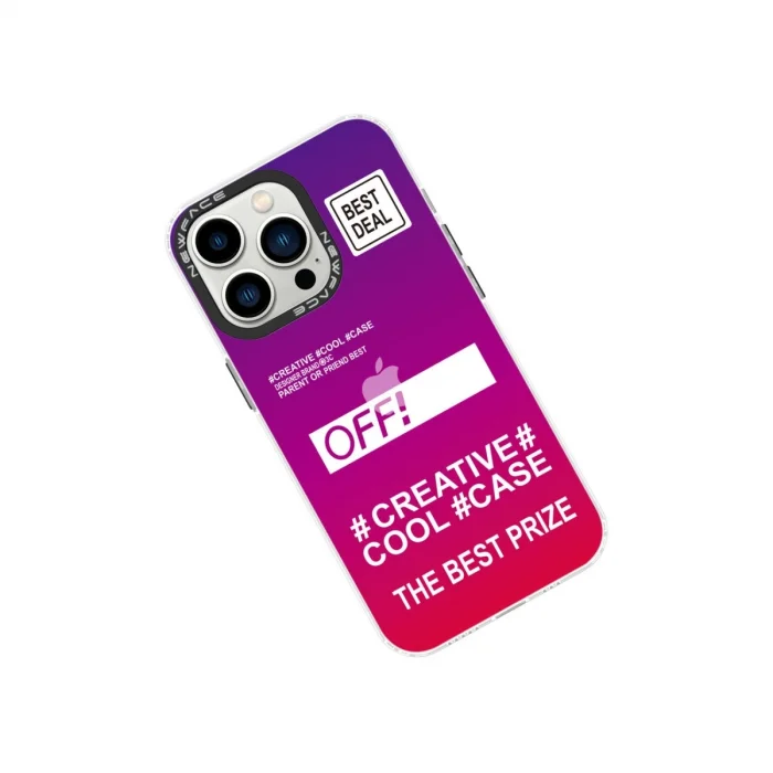 BUĞZ İphone 14 Pro Kılıf Estoril Desenli Kapak - Estoril - 9