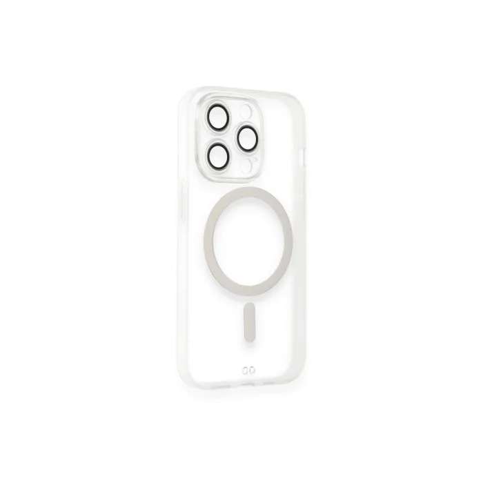 BUĞZ İphone 14 Pro Kılıf Grand Magneticsafe Kapak - Şeffaf