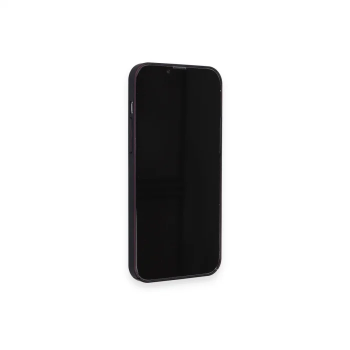 BUĞZ İphone 14 Pro Kılıf Jack Magneticsafe Lens Silikon - Mürdüm