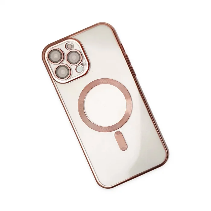 BUĞZ İphone 14 Pro Kılıf Kross Magneticsafe Kapak - Rose