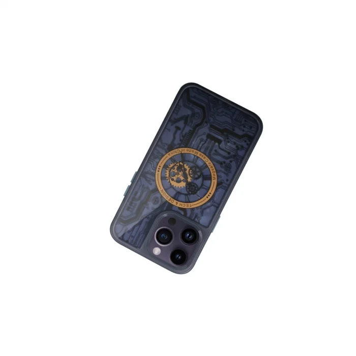 BUĞZ İphone 14 Pro Kılıf Magic Magneticsafe Silikon - Siyah