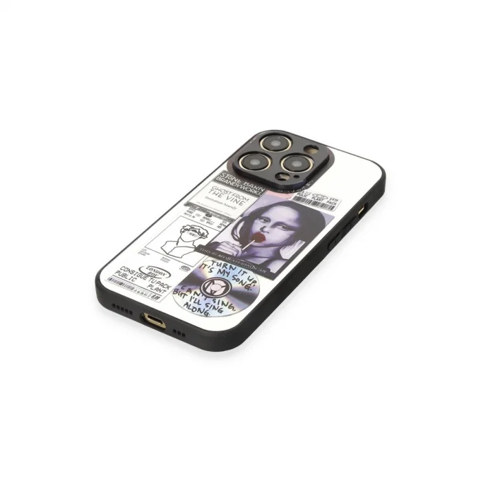 BUĞZ İphone 14 Pro Kılıf Mirror Desenli Kapak - Mirror - 2