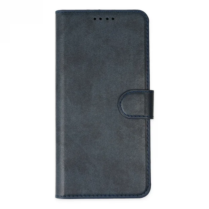 BUĞZ İphone 14 Pro Kılıf Trend S Plus Kapaklı Kılıf - Lacivert