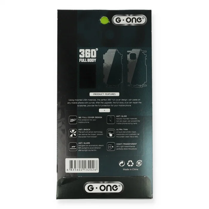 BUĞZ İphone 14 Pro Max 360 Mat Full Body Arka Koruyucu