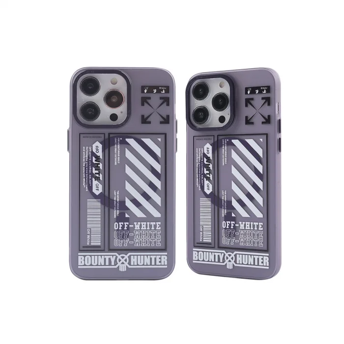 BUĞZ İphone 14 Pro Max Kılıf Apollo Magneticsafe Desenli Kapak - Apollo Mor - 1