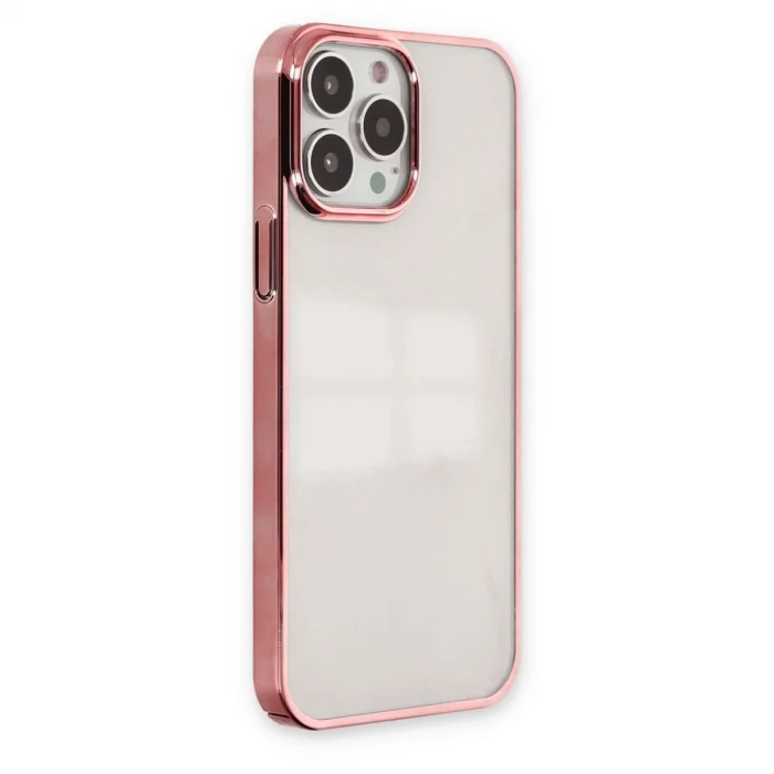 BUĞZ İphone 14 Pro Max Kılıf Element Silikon - Pembe