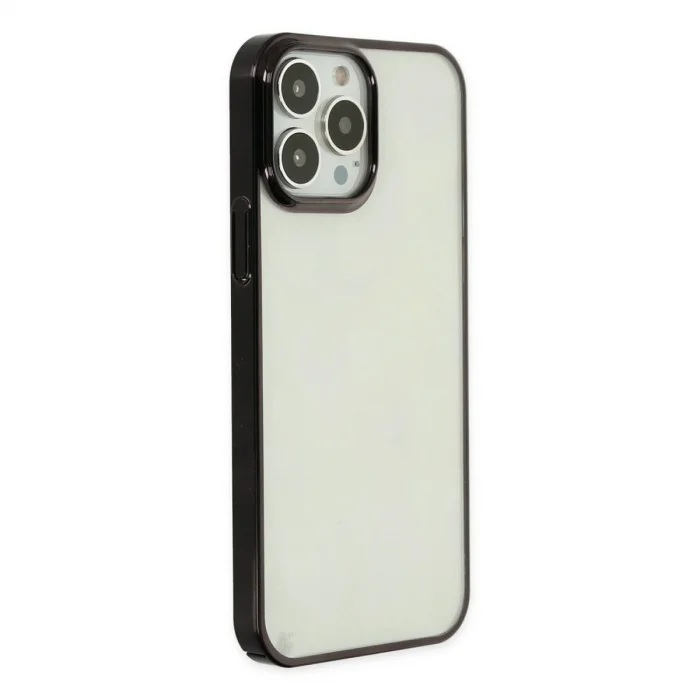 BUĞZ İphone 14 Pro Max Kılıf Element Silikon - Siyah