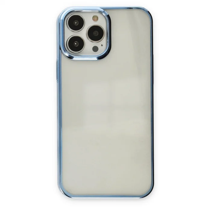 BUĞZ İphone 14 Pro Max Kılıf Element Silikon - Sky Blue