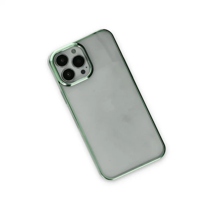 BUĞZ İphone 14 Pro Max Kılıf Element Silikon - Yeşil