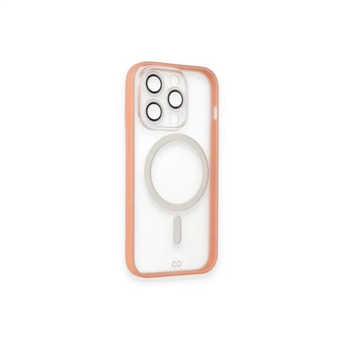 BUĞZ İphone 14 Pro Max Kılıf Grand Magneticsafe Kapak - Pembe