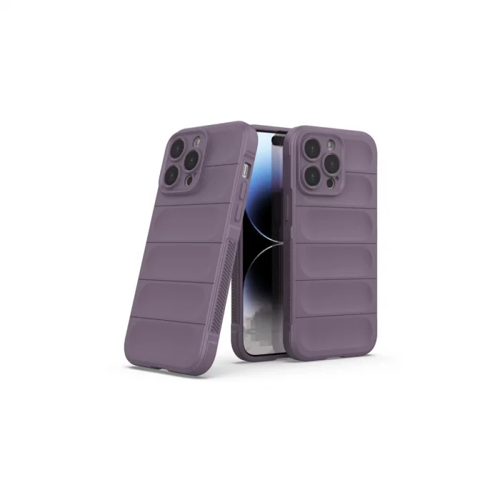BUĞZ İphone 14 Pro Max Kılıf Optimum Silikon - Mor