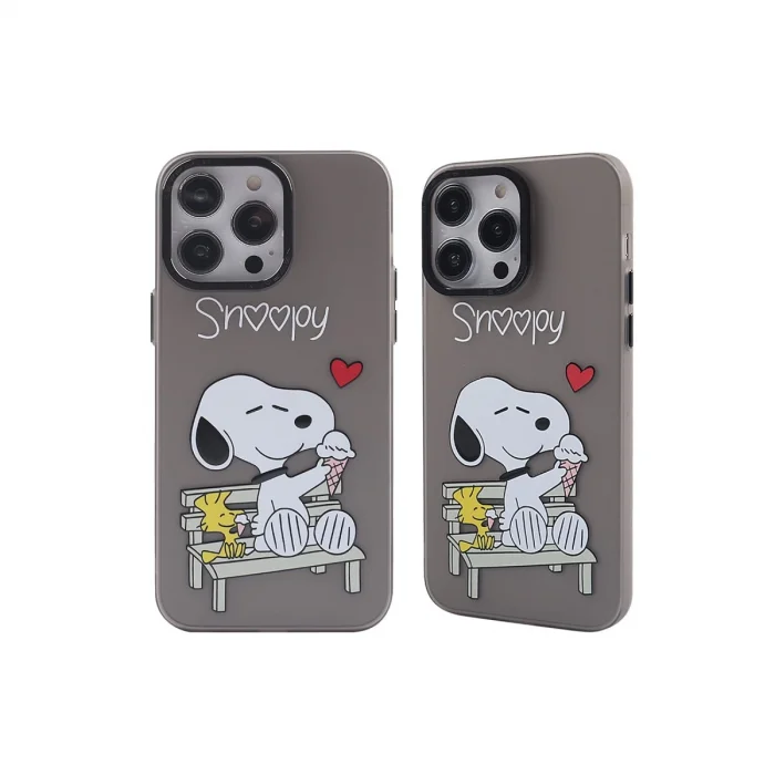 BUĞZ İphone 14 Pro Max Kılıf Prada Desenli Kapak - Prada Siyah - 2