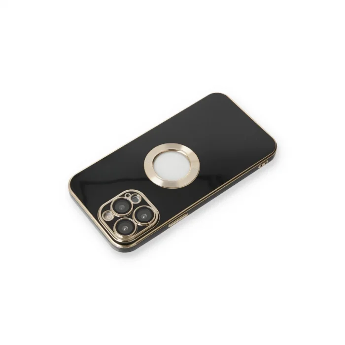 BUĞZ İphone 14 Pro Max Kılıf Store Silikon - Siyah