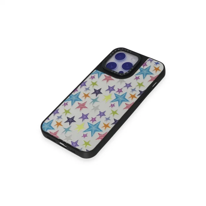 BUĞZ İphone 15 Pro Kılıf Mirror Desenli Kapak - Mirror - 18