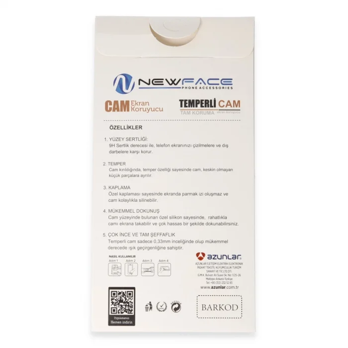 BUĞZ İphone 15 Pro Max 3d Antistatik Hayalet Cam Ekran Koruyucu