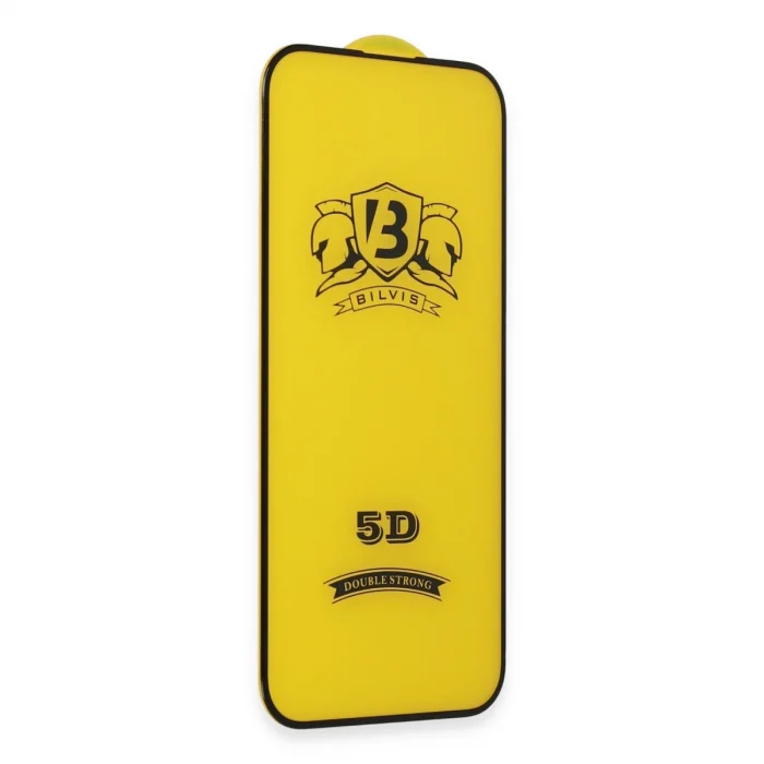 BUĞZ İphone 15 Pro Max Bilvis 3d Cam Ekran Koruyucu