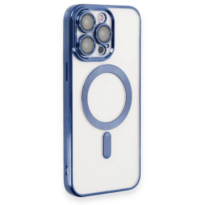 BUĞZ İphone 15 Pro Max Kılıf Kross Magneticsafe Kapak - Lacivert