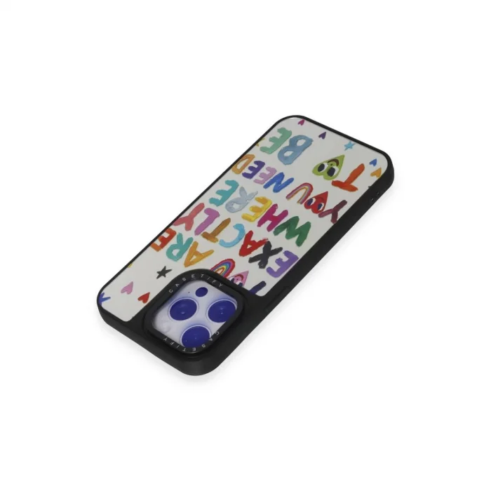 BUĞZ İphone 15 Pro Max Kılıf Mirror Desenli Kapak - Mirror - 10