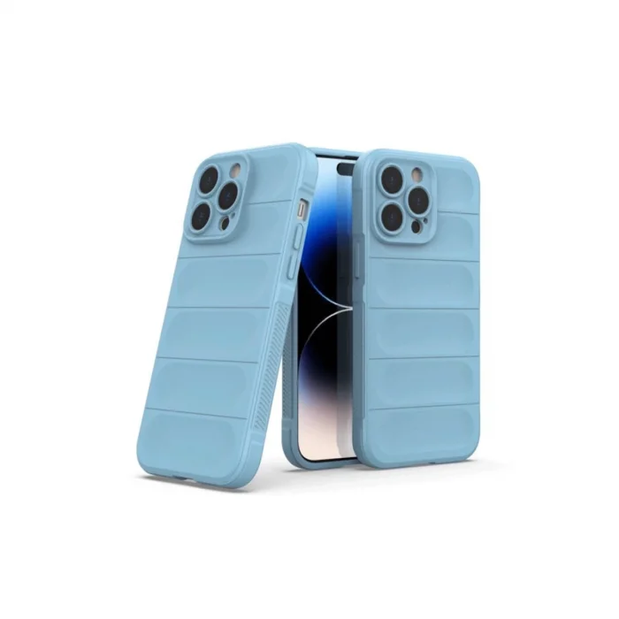 BUĞZ İphone 15 Pro Max Kılıf Optimum Silikon - Sky Blue