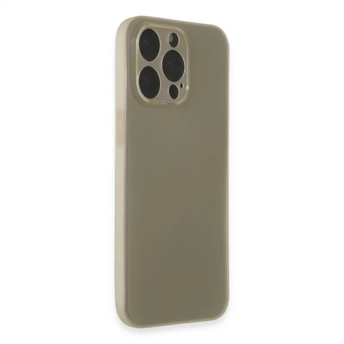 BUĞZ İphone 15 Pro Max Kılıf Puma Silikon - Titan Gri