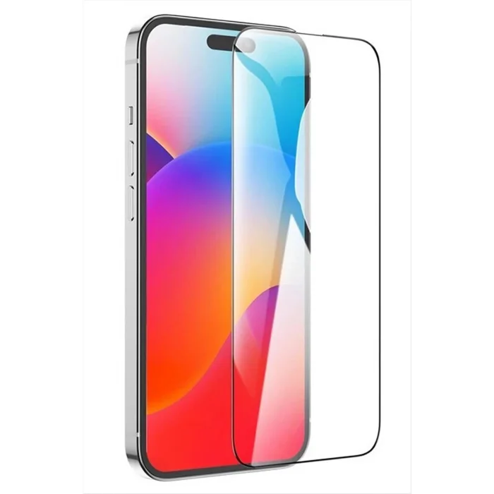 BUĞZ İphone 15 Pro Max Kırılmaz Cam Ekran Koruyucu