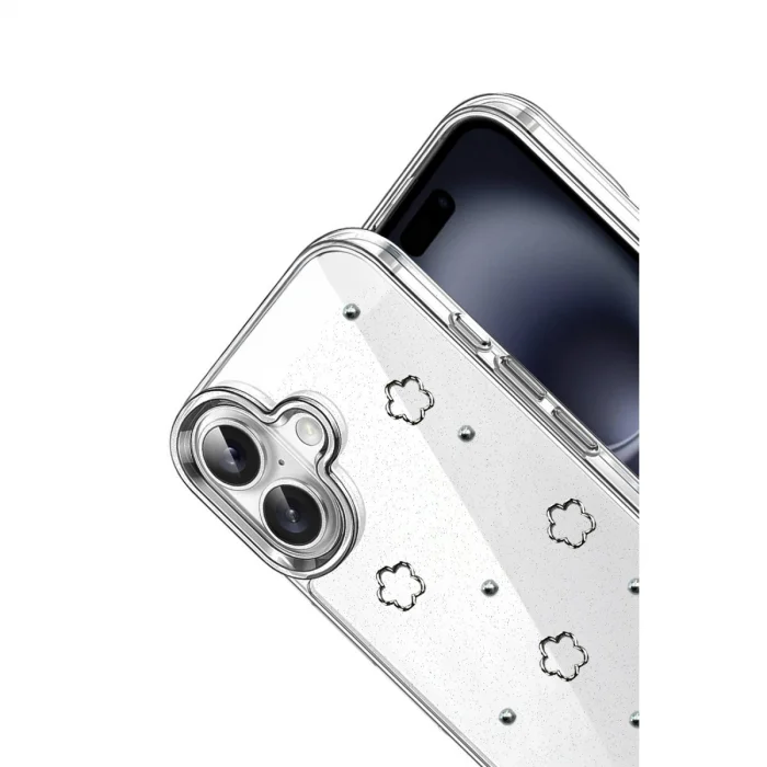 BUĞZ İphone 16 Fiyonk Desenli Kapak - Desen 2