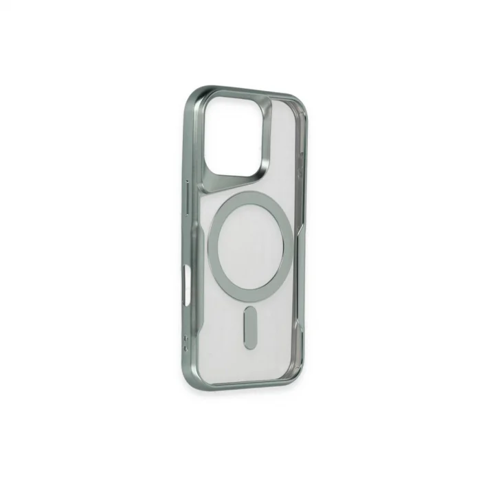 BUĞZ İphone 16 Plus Kılıf Boyi Magsafe Silikon Kapak - Lacivert