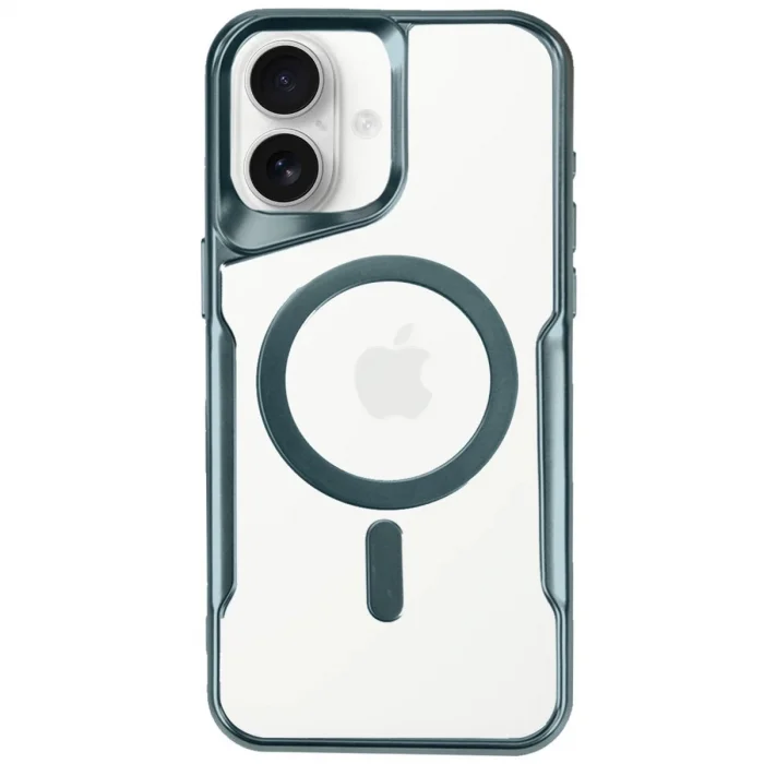 BUĞZ İphone 16 Plus Kılıf Boyi Magsafe Silikon Kapak - Turkuaz