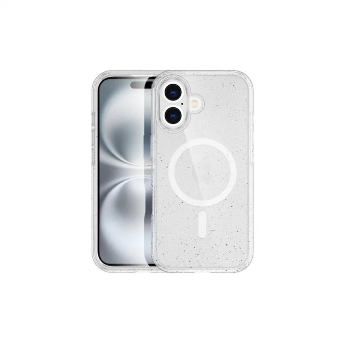 BUĞZ İphone 16 Plus Kılıf  Magsafe Kapak - Şeffaf