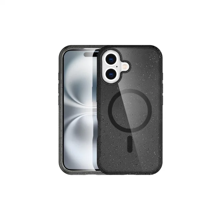 BUĞZ İphone 16 Plus Kılıf  Magsafe Kapak - Siyah