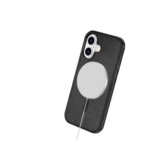 BUĞZ İphone 16 Plus Kılıf  Magsafe Kapak - Siyah