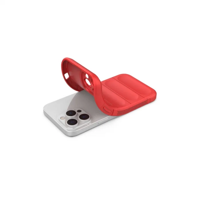 BUĞZ İphone 16 Pro Kılıf Optimum Silikon - Kırmızı