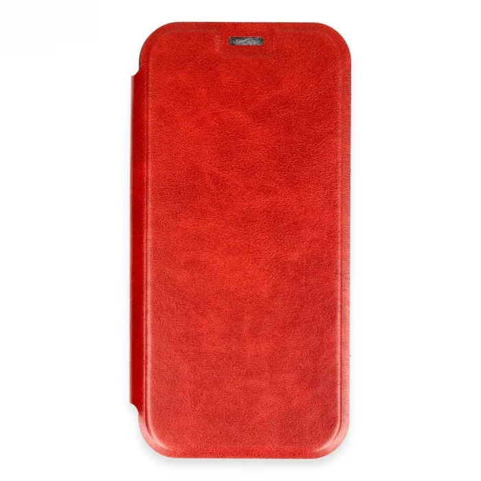BUĞZ İphone 16 Pro Max Kılıf Flip Cover - Kırmızı