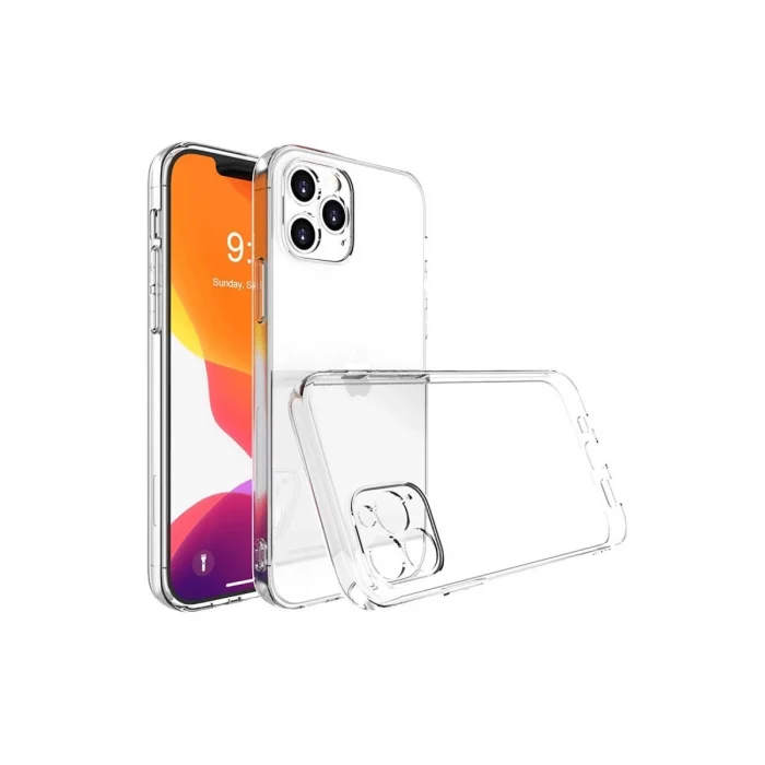 BUĞZ İphone 16 Pro Max Kılıf Lüx Şeffaf Silikon