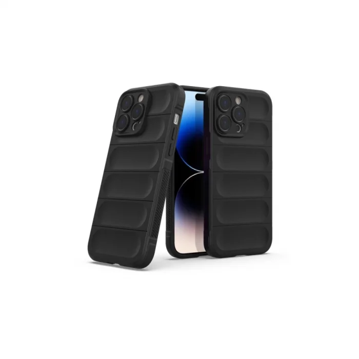 BUĞZ İphone 16 Pro Max Kılıf Optimum Silikon - Siyah