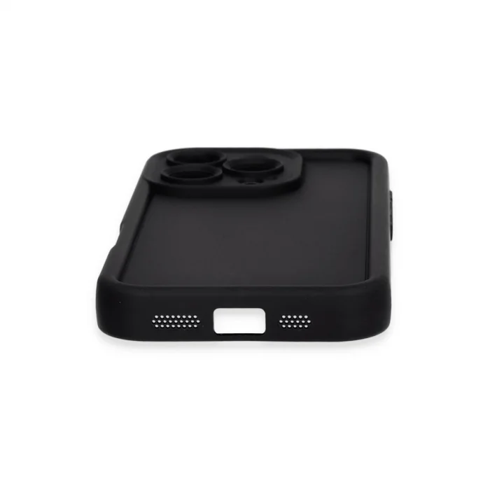 BUĞZ İphone 16 Pro Max Kılıf Viera Silikon - Siyah