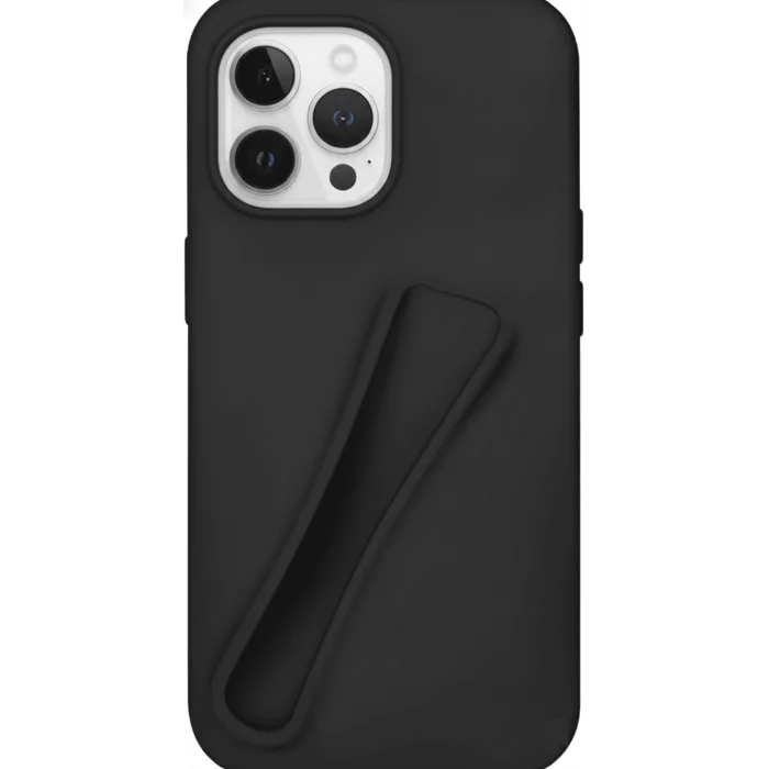 BUĞZ iPhone 16 Pro Max Lip Gloss Kılıf Siyah