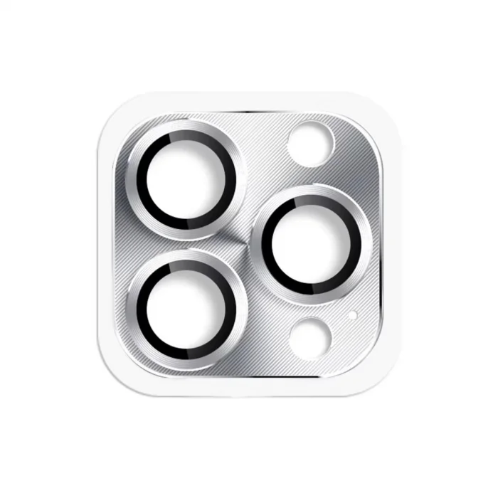 BUĞZ İphone 16 Pro Max Pers Alüminyum Kamera Lens - Gümüş