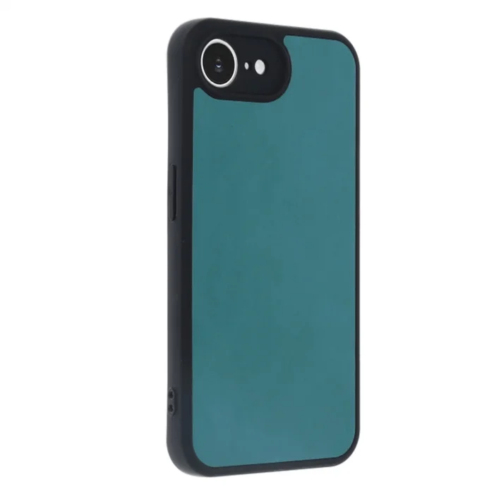 BUĞZ İphone 16e Kılıf Aras Deri Kapak - Açık Yeşil