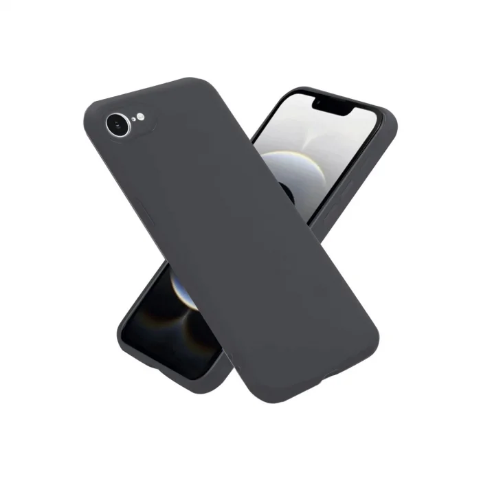 BUĞZ İphone 16e Kılıf First Silikon - Gri